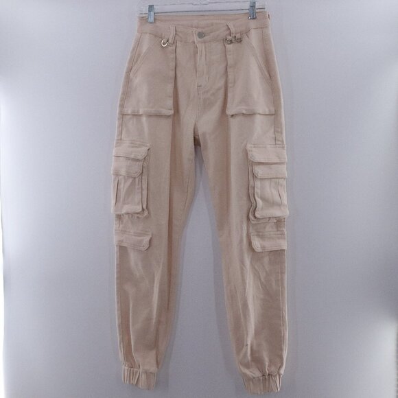 Windsor | Cream Cargo Jogger Jeans Medium - Picture 1 of 6